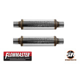 Flowmaster 71415 4in Round Flowfx Muffler 2.25  Center I Aaf