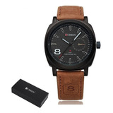 Reloj De Cuarzo Curren Luminous Leather Business