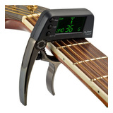  Capo Traste De Guitarra De Acero Plástico 2-in-1