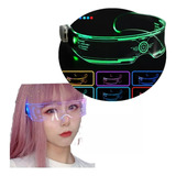 Lentes Cyberpunk Led Con Luces Futuristas Para Fiesta