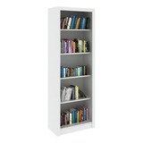 Estante Livreiro Multiuso 4 Prateleiras Me4104 Branco - Tecn