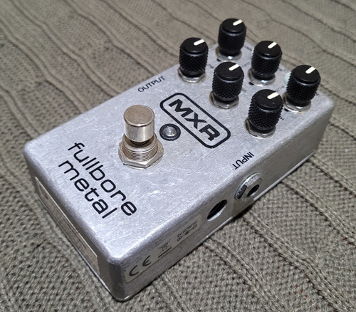 Pedal De Efecto Mxr Fullbore Metal M116  Plateado