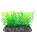 Planta Artificial Aquário  Jardim Green 12x4x8cm