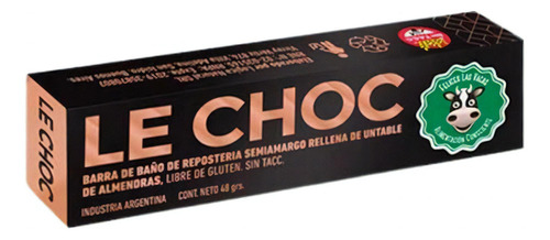Chocolate Semiamargo Le Choc Felices Las Vacas 48 G