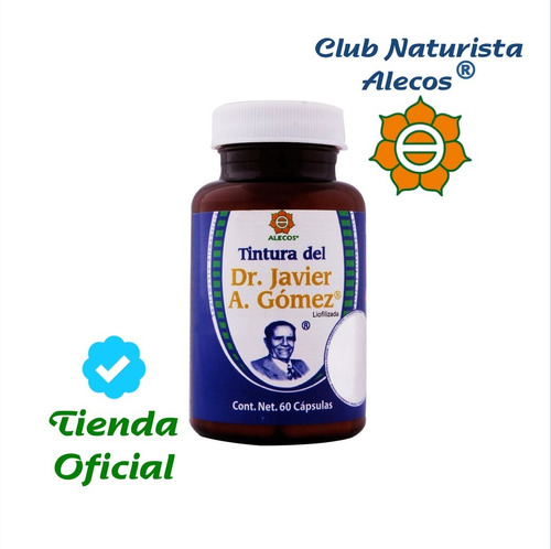 Tintura De Yerbas Del Dr J. A. Gómez De Alecos®, Fco 60 Cáps