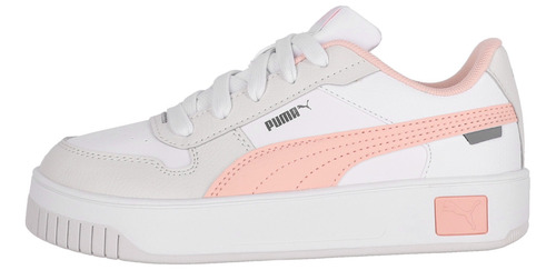 Zapatilla Puma Carina Street Niñas White/rose