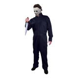 Disfraz Halloween Michael Myers Overol Azul Asesino Serial