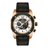 Relógio Bulova Marine Star Masculino Grande Wb31050p Couro