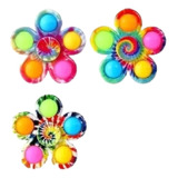 Pop It Spinner Set X3 Juguete 2 En 1 Anti Estrés Surtido 