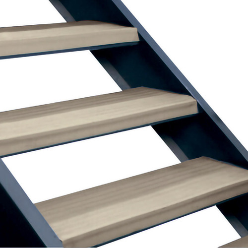 Grada Clásica Escalera Pvc 0,5x3,0 Mts Beige Dvp