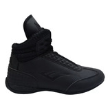 Botas De Box Everlast Round 1 Negro Caballero El-3040  J