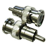 Cable Coaxial Rg59 De 4 X 5 Conectores Macho Bnc A Conector