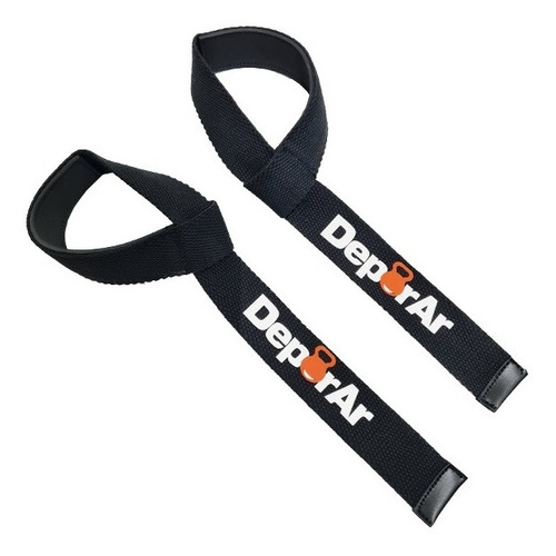 Cintas Agarre Powerlifting Straps Cross Gym 2 Unid Deporar