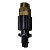 Pack 10 Riego Por Goteo Bronce Niebla Con Conector Vertical