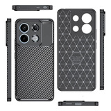 Funda Carbono Protector Camaras Para Redmi Note 13 Pro 5g 