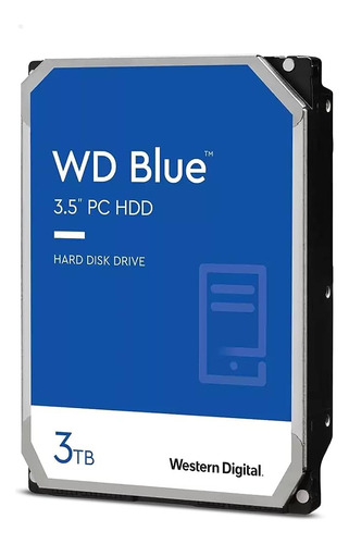 Hd 3tb Western Digital Blue 5400 Rpm Sata Iii 6gb/s Wd30edaz