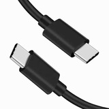 Cable Usb Tipo C Tipo C Carga Datos Negro Motorola 1 Mt