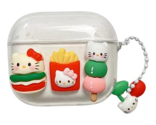 Funda Para AirPods Gen 1 Y 2 Kitty