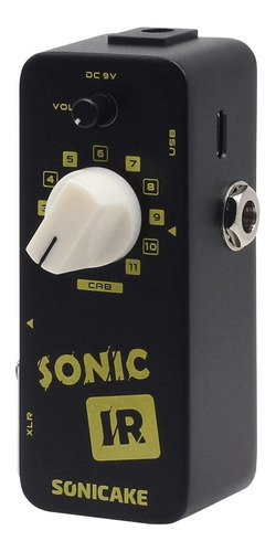 Pedal Leitor Ir Impulse Response Guitarra Baixo Sonicake F