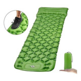 Colchoneta Inflable Portátil For Acampar + Almohada