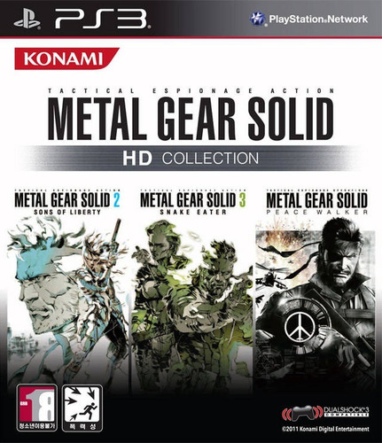 Ps3 - Metal Gear Hd Collection - Juego Físico Original U