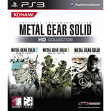 Ps3 - Metal Gear Hd Collection - Juego Físico Original U