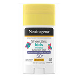 Protetor Solar Bastão Neutrogena Sheer Zinc Kids Mineral 50+