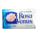 Jabón Rosa Venus Pack 4x100g White