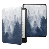 Estuche Moko Para Kindle Paperwhite 2021, Gris Con Auto Wake