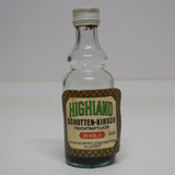 Mini Botella Antigua Highland Schotten-kirsch Alemania 70´s