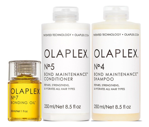 Kit Olaplex Orignl +reglo 4+5+7 - g a $1500