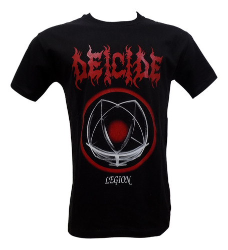 Remeras De Deicide Legion Vs. Modelos Rockería Que Sea Rock 