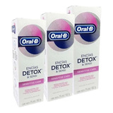 Kit De 3 Pastas Dentales Sensi Care Encias Detox Oralb