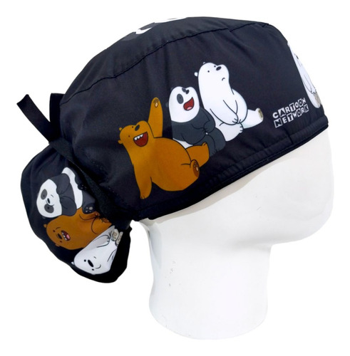 Gorro Quirúrgico Mujer + Lanyard Osos Escandalosos