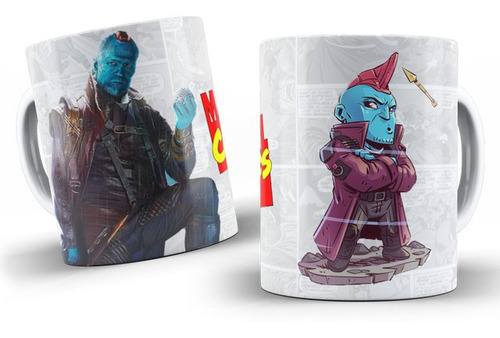 Taza Personalizada De Marvel - Yondu - Cerámica