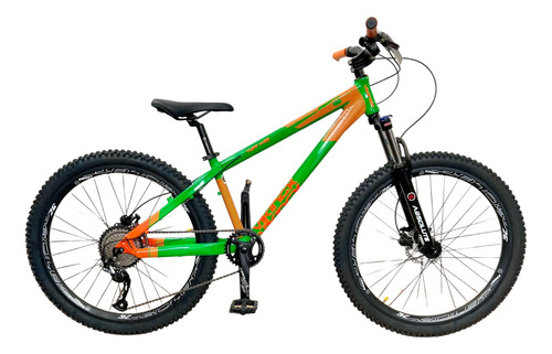 Bicicleta Freeride Vikingx Dirt Tuff X-35 Shimano Altus Verd