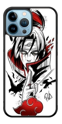 Funda Para iPhone Itachi Naruto Personaje Dibujo