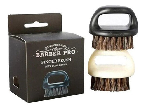 2 Cepillos Para Barba - Finger Brush Barber Pro Pack Bp