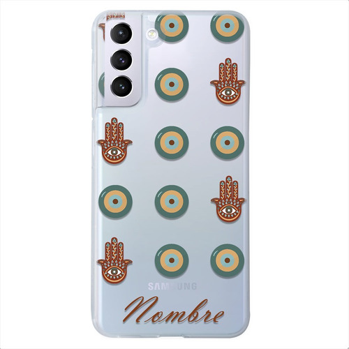 Funda Para Galaxy Ojo Turco Personalizada Tu Nombre