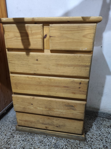 Cajonera Chifonier De Madera Macisa Comoda 6 Cajones Usada