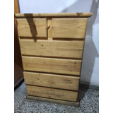 Cajonera Chifonier De Madera Macisa Comoda 6 Cajones Usada