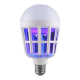 Pack X2 Ampolleta Led Uv Mata Mosquito Polilla Insectos 9w