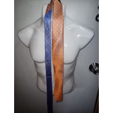 Corbata Tommy Hilfiger Naranja/azul