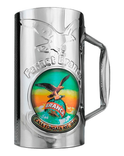 Guiro De Fernet Branca Vaso Guira 3/4 L