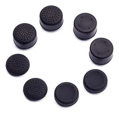 Ps4 Grips Gomitas Profesionales + (negro) Color Negro