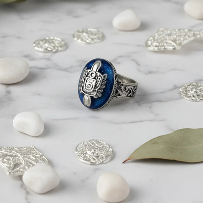 Anillo Stefan Vampire Diaries Metálico Bella Bijouterie Plateado 19mm | MercadoLibre
