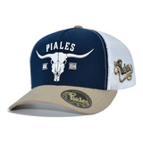 Gorra Piales: Longhorn Marino/blanco Sku:0161