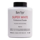 Ben Nye Super White Polvo Facial Translúcido, 3 Oz Shaker