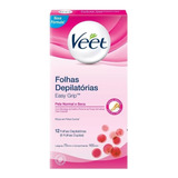 Veet Cera Fria Corporal Peles Normais E Secas - 12 Folhas