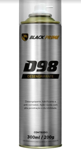 Desengripante D98 Black Prime Lubrificante Anti-corrosivo 